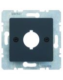 Накладка для сигнальных и контрольных устройств, антрацит Berker B.3/B.7