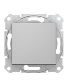 Выключатель кнопочный Schneider Electric Sedna SDN0700160 (алюминий)