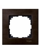 Рамка одинарна M-ELEGANCE wood Венге Merten, MTN4051-3471