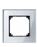 Рамка одинарная M-ELEGANCE glass Алмаз Merten, MTN4010-3260