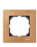 Рамка одинарная M-ELEGANCE wood бук Merten, MTN4051-3470