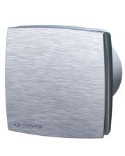 Осевой декоративный вентилятор Vents 100 ЛДАВТ К 12 со шнурковым выключателем алюминий матовый