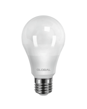 Світлодіодна лампа груша Global A60 12Вт 4100K 220В E27 (1-GBL-266)