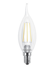 Філаментна лампа Maxus FM-T C37 4Вт 4100K 220В E14 (1-LED-540-01)