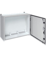 Трехсекционный шкаф Hager FR53S Univers IP55/II 800x800x275мм (серый)