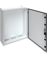 Трехсекционный шкаф Hager FR73S Univers IP55/II 1100x800x275мм (серый)