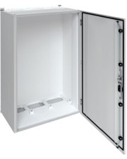 Трехсекционный шкаф Hager FR93H Univers IP55/II 1400x800x400мм (серый)
