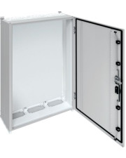 Трехсекционный шкаф Hager FR93S Univers IP55/II 1400x800x275мм (серый)