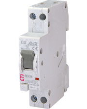 Диференціальний автомат ETI 002175432 KZS-1M B 10/0.1 тип A (6kA) з нижнім підключенням