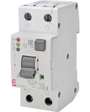 Дифференциальный автомат ETI 002172401 KZS-2M1Р+N EDI B 6/0.03 тип A (10kA) с нижним подключением