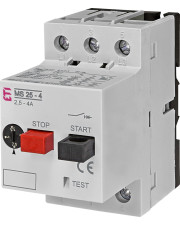 Автомат захисту двигуна ETI 004600080 MS25-4