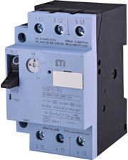 Автомат захисту двигуна ETI 004646618 MSP0-0.6 (0.12-0.18 kW 0.4-0.6A)