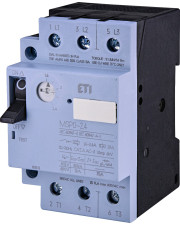 Автомат защиты двигателя ETI 004646621 MSP0-2.4 (0.75 kW 1.6-2.4A)