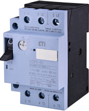 Автомат захисту двигуна ETI 004646622 MSP0-4.0 (1.1-1.5 kW 2.4-4A)