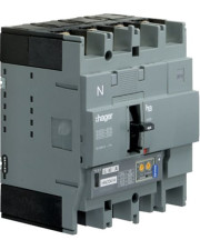 Автоматичний вимикач Hager HEC041H h250 In=40А 4P 70кА LSI