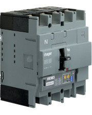 Автоматичний вимикач Hager HEC251H h250 In=250А 4P 70кА LSI