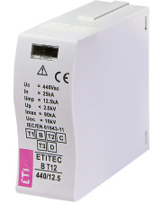 Сменный модуль ETI 002440335 ETITEC B T12 440/12.5 для ограничителя перенапряжений