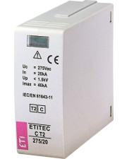 Змінний модуль ETI 002440414 ETITEC C T2 275/20 для обмежувача перенапруг