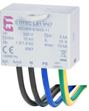 Обмежувач перенапруги ETI 002442983 ETITEC LX1 IP67
