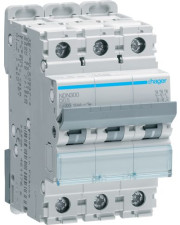 Автоматический выключатель Hager NDN300 3P 10кА D-0,5A 3M