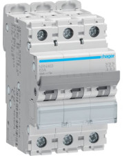 Автоматический выключатель Hager NRN463 4P 15кА C-63A 4M