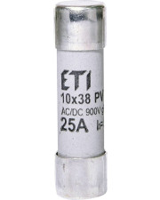 Предохранитель ETI 002625035 CH 10x38 gR-PV 25A 900V (50kA)
