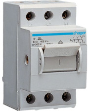 Компактный выключатель нагрузки Hager SH363N 3Р 63А/400В