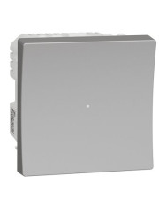 Универсальный кнопочный светорегулятор Schneider Electric NU351530 Wiser для LED ламп (алюминий)