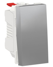 Одноклавішний вимикач Schneider Electric NU310630 (схема 1) 10А 1М (алюміній)