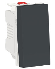 Одноклавішний вимикач Schneider Electric NU310654 (схема 1) 10А 1М (антрацит)