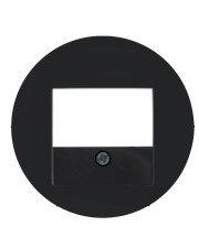 Накладка для громкоговорителей, USB-розеток, черная Berker R.х