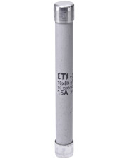 Предохранитель ETI 002625240 CH 10x85 gPV 15A 1500V (10kA)