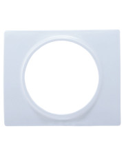 Центральна панель стерео розетки Siemens Iris 18730 (біла)