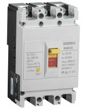 Автоматический выключатель Generica SAV20-3-0160-G ВА66-33 3Р 160А 20кА