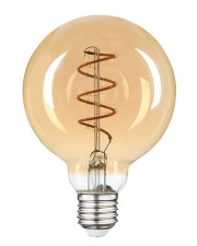 Филаментная лампа Vestum 1-VS-2503 «винтаж» Golden Twist G95 4Вт 2500K E27