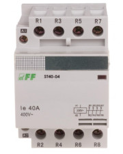 Модульный контактор F&F ST40-04 220В 40А