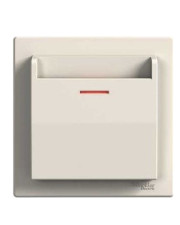 Картковий вимикач електричний Schneider Electric Asfora EPH6300123 (кремовий)