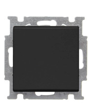 Однокнопочный проходной выключатель ABB Basic 55 2CKA001012A2179 2006/6 UC-95-507 (черный шато)