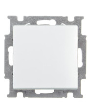 Однокнопковий перехресний вимикач ABB Basic 55 2CKA001012A2192 2006/7 UC-96-507 (білий шале)