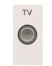 TV розетка ABB Zenit 2CLA215070N1101 N2150.7 BL 1М (білий)