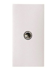 Mini-Jack розетка ABB Zenit 2CLA215540N1101 N2155.4 BL 1М (білий)