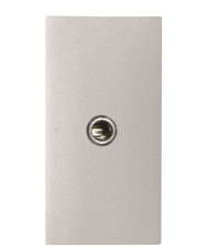 Mini-Jack розетка ABB Zenit 2CLA215540N1301 N2155.4 PL 1М (серебро)