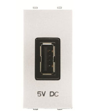USB розетка ABB Zenit 2CLA218520N1101 N2185.2 BL 2000 мА 1М (белый)