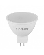 Світлодіодна лампа Eurolamp LED-SMD-05533(12)(P) Eco 5Вт 3000К MR16 GU5.3