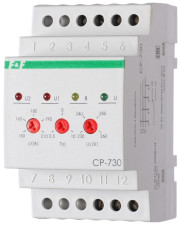 Реле контроля фаз F&F CP-730 150-260В 8А