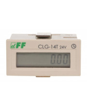 Счетчик рабочего времени (моточасов) F&F CLG-14T-24V 4-30В DC