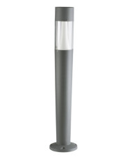 Парковий світильник стовпчик Kanlux Invo TR 107-O-GR (29177) круглого перерізу графітовий