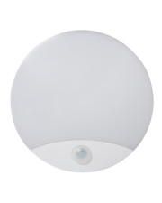 Білий світильник Kanlux Sanso LED 15W-NW-SE 4000К (26520) із сенсором руху