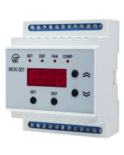 Термореле на DIN-рейку Новатек-Електро МСК-301-83 для морозильних камер та холодильних прилавків