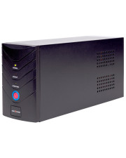ИБП LogicPower LP8295 1700ВА на 2 евророзетки AVR 2x8.5Ач12В (1020Вт) в металлическом корпусе (черный)